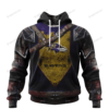 Personalized Baltimore Ravens Warrior Custom 3D Shirt