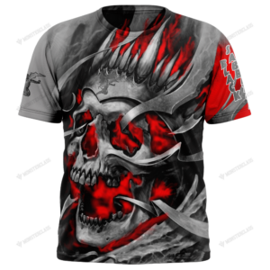 Personalized Black Sabbath Band Skull Custom 3D Shirt