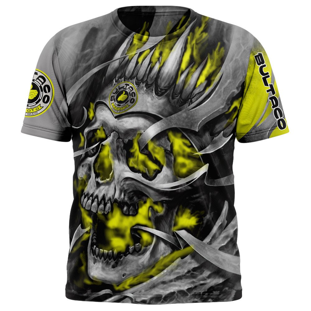 Personalized Bultaco Skull Custom 3D Shirt Personalized Bultaco Skull Custom 3D Shirt