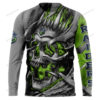 Personalized Canberra Raiders Custom Skull Jersey Hoodie