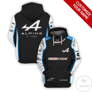 Personalized Castrol Edge Alpine Branded Unisex 3D Hoodie