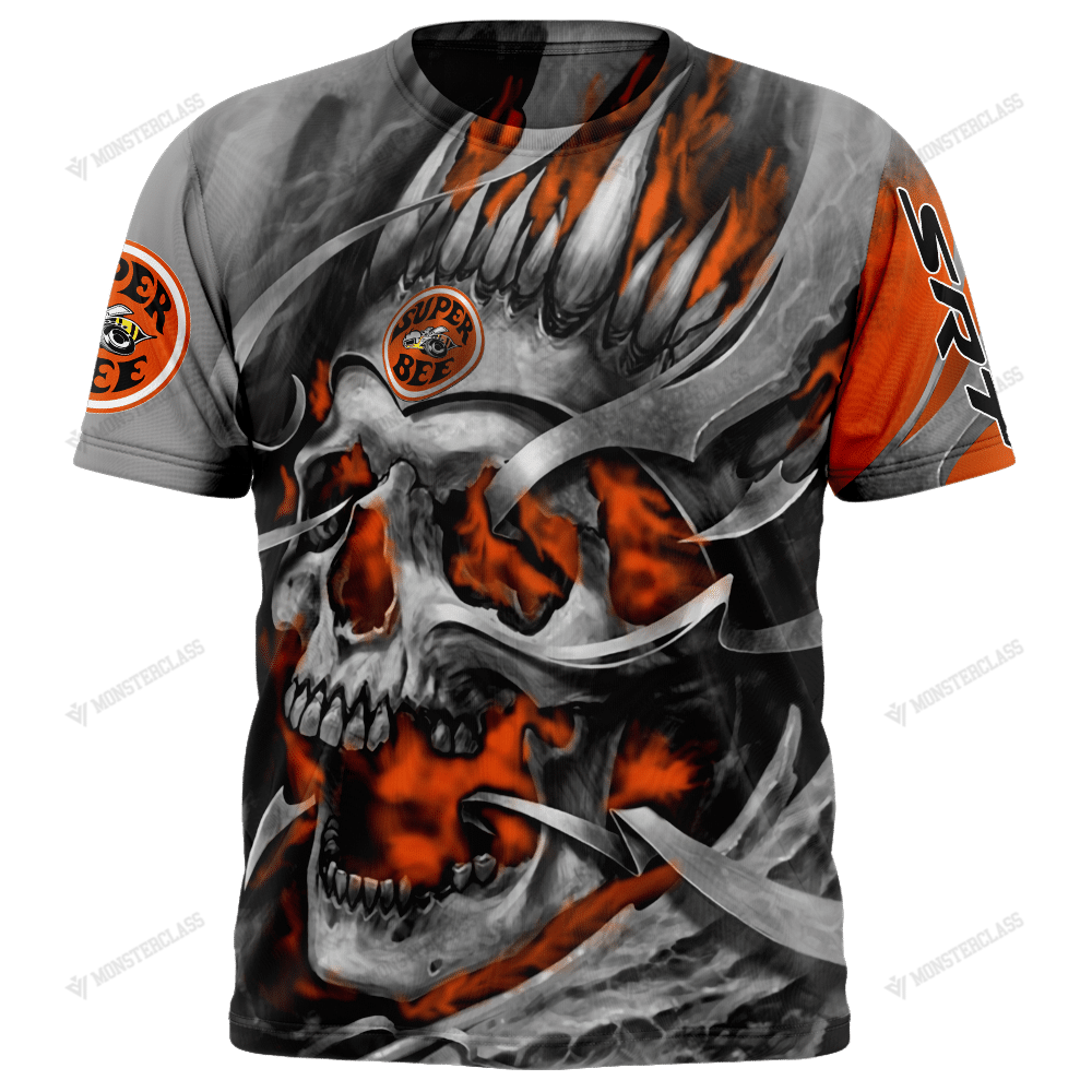 Personalized Charger Srt8 Super Bee Skull Custom 3D Shirt Personalized Charger Srt8 Super Bee Skull Custom 3D Shirt