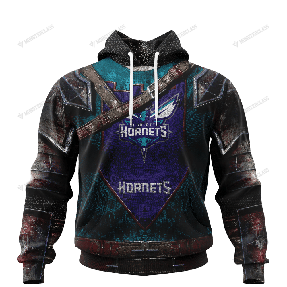 Personalized Charlotte Hornets Custom 3D Warriors Jerseys Hoodie Personalized Charlotte Hornets Custom 3D Warriors Jerseys Hoodie