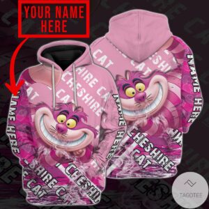 Personalized Cheshire Cat Alice In Wonderland Hoodie