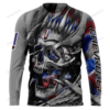 Personalized Chevrolet Muscle Cars Custom Skull Jersey Hoodie