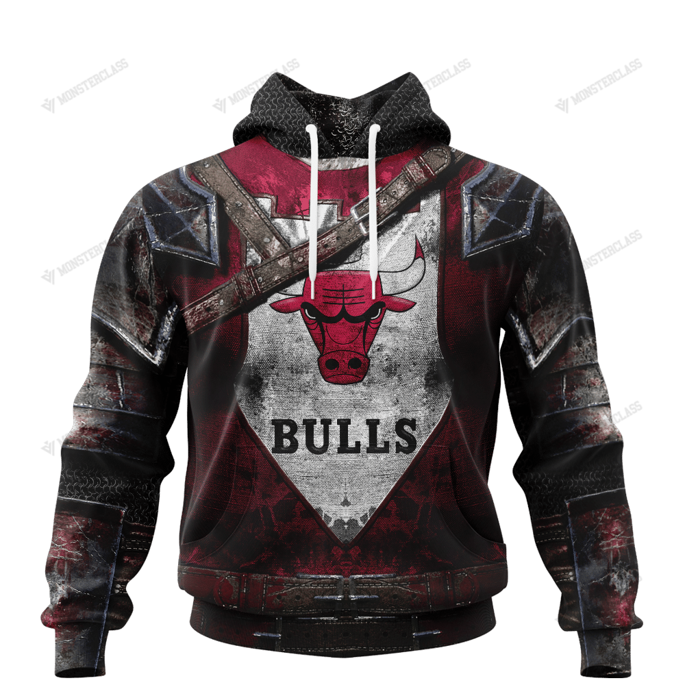 Personalized Chicago Bulls Custom 3D Warriors Jerseys Hoodie Personalized Chicago Bulls Custom 3D Warriors Jerseys Hoodie