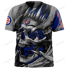 Personalized Chicago Cubs Custom Skull Jersey Hoodie