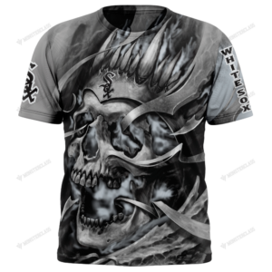 Personalized Chicago White Sox Custom Skull Jersey Hoodie
