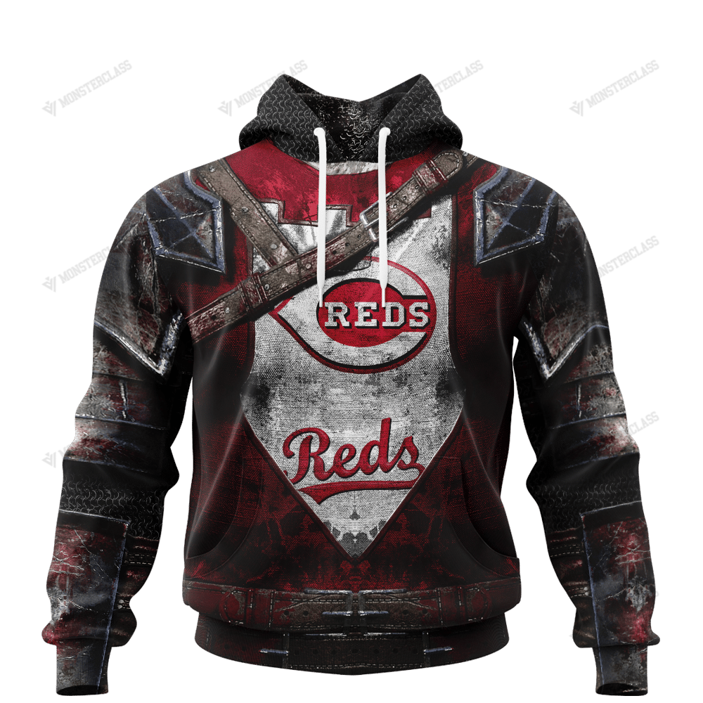 Personalized Cincinnati Reds Custom 3D Warriors Jerseys Hoodie Personalized Cincinnati Reds Custom 3D Warriors Jerseys Hoodie