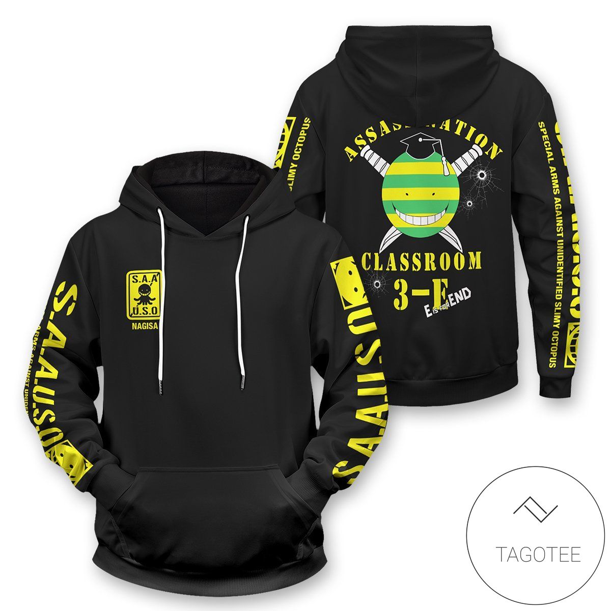 Personalized Class 3-E Pullover Hoodie Personalized Class 3-E Pullover Hoodie