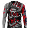 Personalized Cleveland Indians Custom Skull Jersey Hoodie