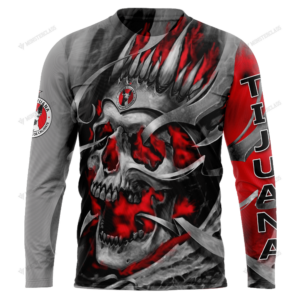 Personalized Club Tijuana Custom Skull Jersey Hoodie