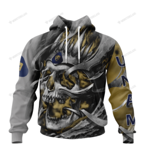 Personalized Club Universidad Nacional Custom Skull Jersey Hoodie