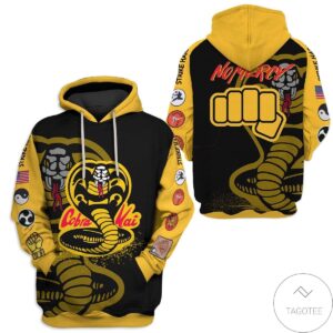 Personalized Cobra Kai No Mercy Hoodie