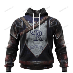 Personalized Colorado Rockies Custom 3D Warriors Jerseys Hoodie