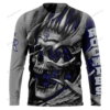 Personalized Colorado Rockies Custom Skull Jersey Hoodie