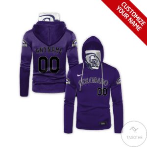 Personalized Colorado Rockies Gaiter Mask Hoodie