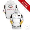 Personalized Corvette Racing Branded Unisex 3D Hoodie