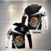Personalized Customize Mexico Coat Of Arms 3D All Over Printed Hoodie