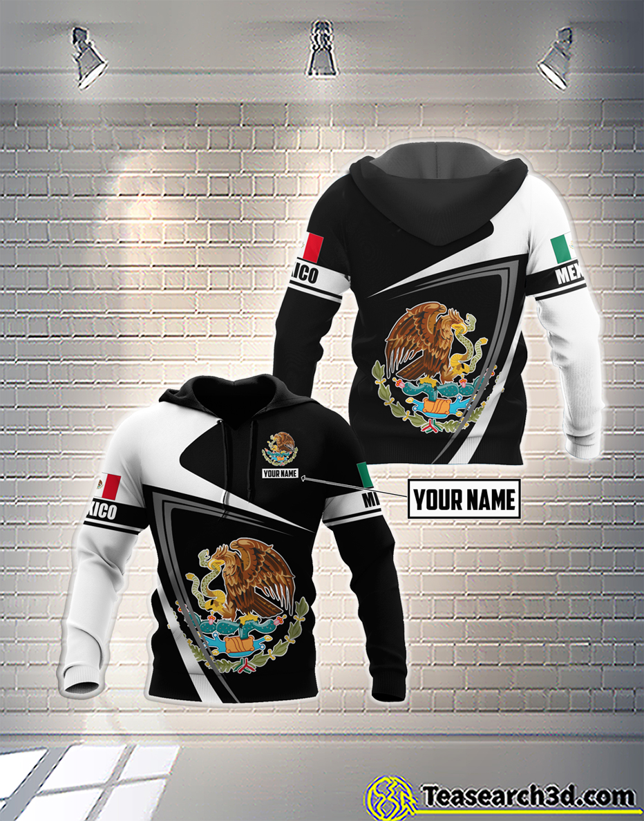 Personalized Customize Mexico Coat Of Arms 3D All Over Printed Hoodie Personalized Customize Mexico Coat Of Arms 3D All Over Printed Hoodie