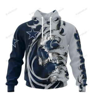 Personalized Dallas Cowboys Japanese Style Skull Custom Jersey 3D Shirt
