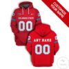 Personalized Delaware State Hornets Branded Unisex 3D Hoodie