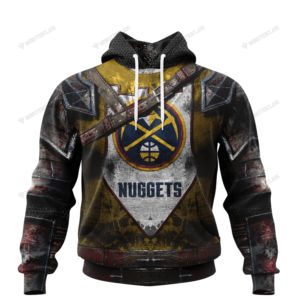 Personalized Denver Nuggets Custom 3D Warriors Jerseys Hoodie Personalized Denver Nuggets Custom 3D Warriors Jerseys Hoodie
