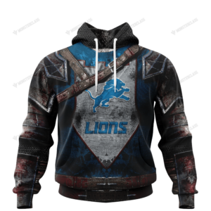 Personalized Detroit Lions Warrior Custom 3D Shirt