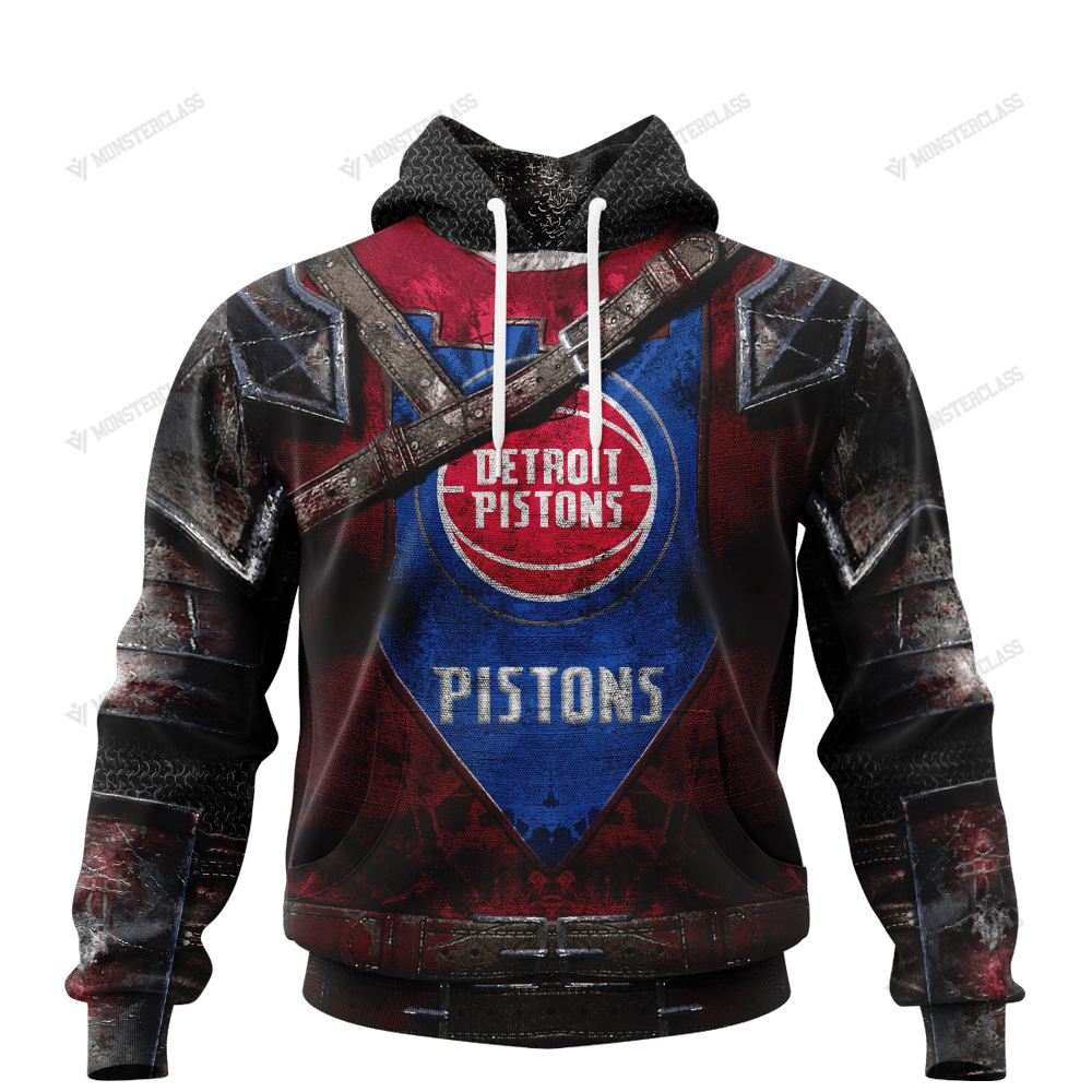 Personalized Detroit Pistons Custom 3D Warriors Jerseys Hoodie Personalized Detroit Pistons Custom 3D Warriors Jerseys Hoodie