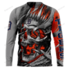 Personalized Detroit Tigers Custom Skull Jersey Hoodie