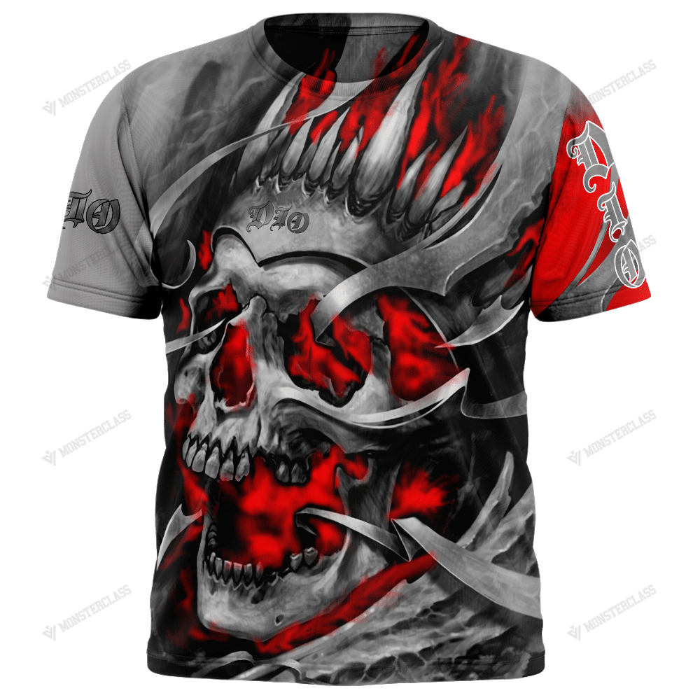 Personalized Dio Band Skull Custom 3D Shirt Personalized Dio Band Skull Custom 3D Shirt
