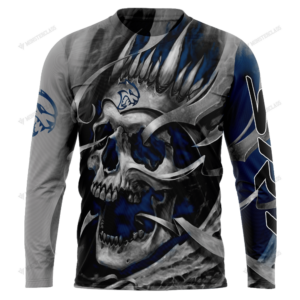 Personalized Dodge Challenger Srt Muscle Carcustom Skull Jersey Hoodie
