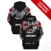 Personalized Ducati Racing Branded Unisex 3D Hoodie