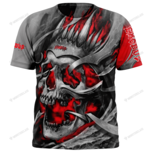 Personalized Exodus Band Skull Custom 3D Shirt