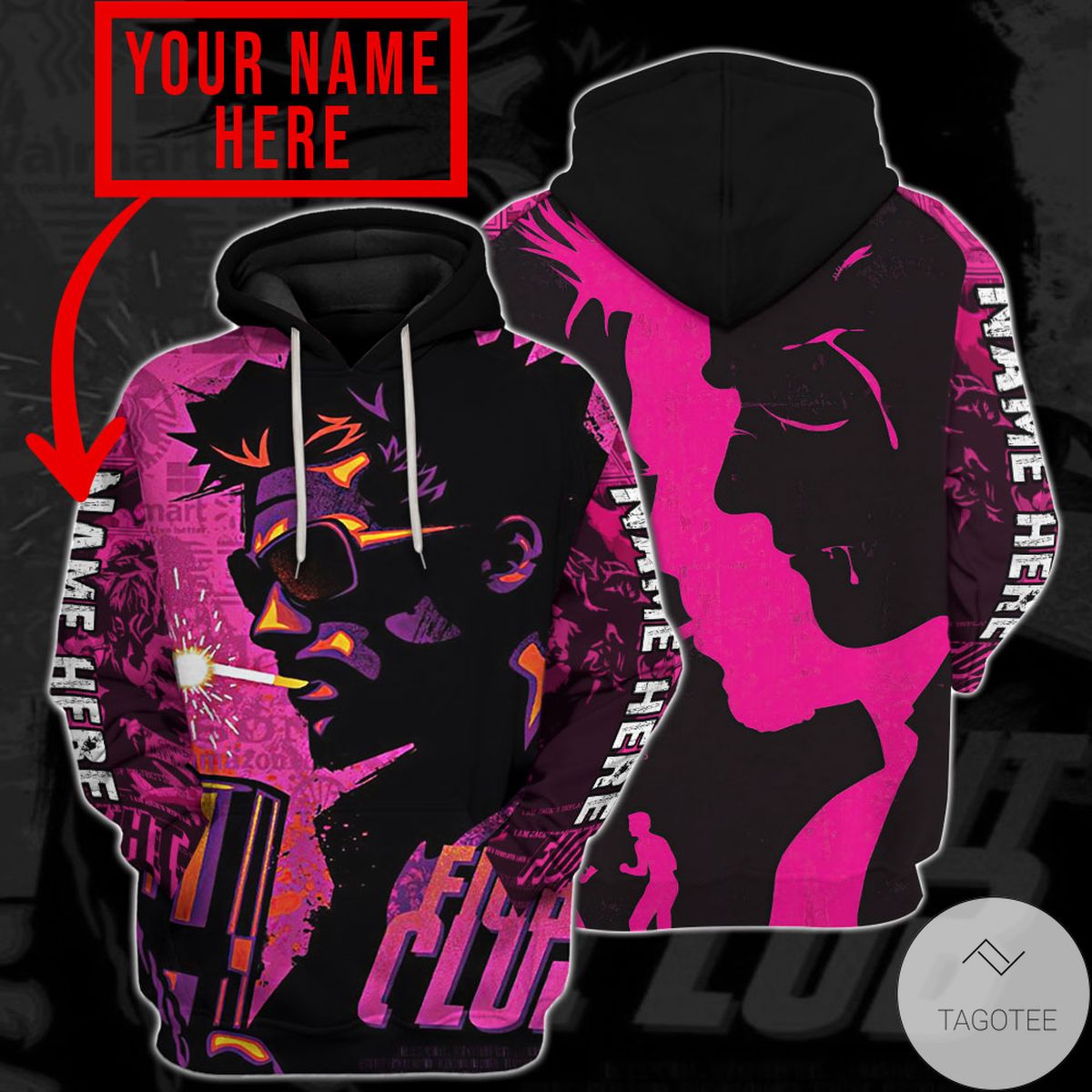 Personalized Fight Club Movie Hoodie Personalized Fight Club Movie Hoodie