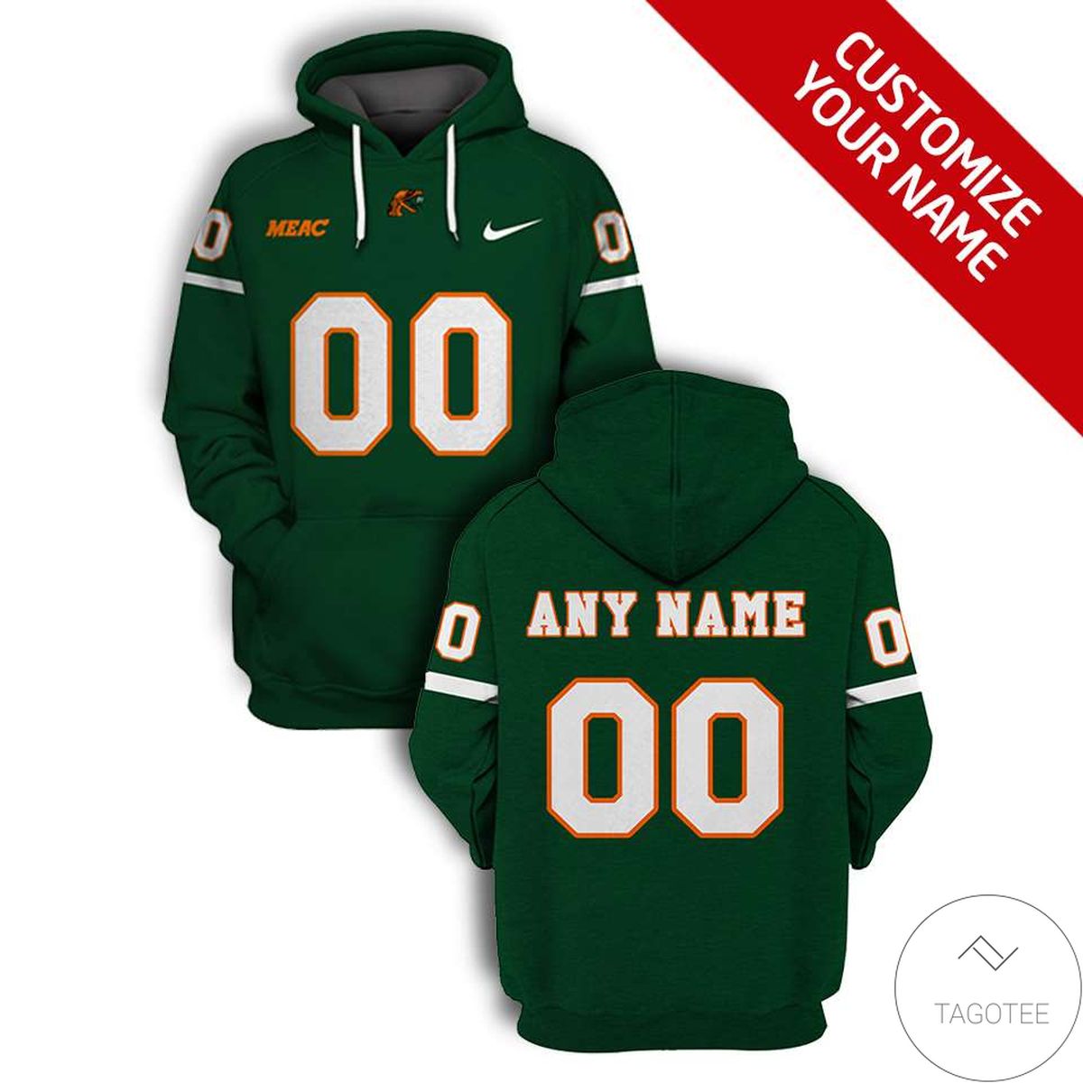 Personalized Florida A And M Rattlers Branded Unisex 3D Hoodie Personalized Florida A And M Rattlers Branded Unisex 3D Hoodie