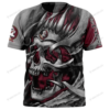 Personalized Florida State Seminoles Skull Custom 3D Shirt