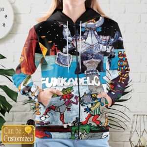 Personalized Funkadelic Standing On The Verge Of Getting It On Custom Fleece Hoodie