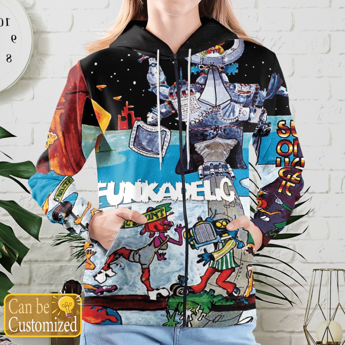 Personalized Funkadelic Standing On The Verge Of Getting It On Custom Fleece Hoodie Personalized Funkadelic Standing On The Verge Of Getting It On Custom Fleece Hoodie
