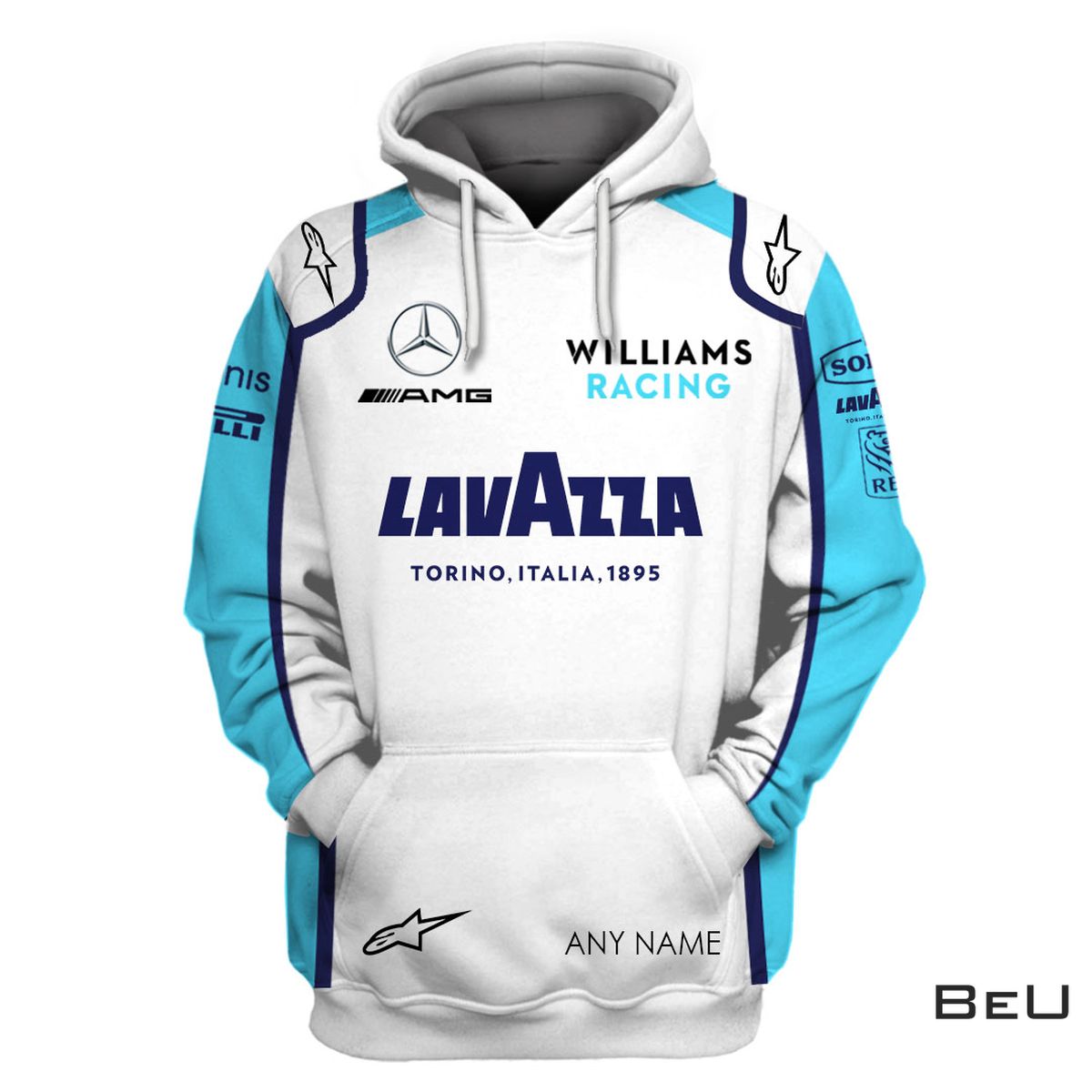 Personalized George Russell Formula One Hoodie Personalized George Russell Formula One Hoodie