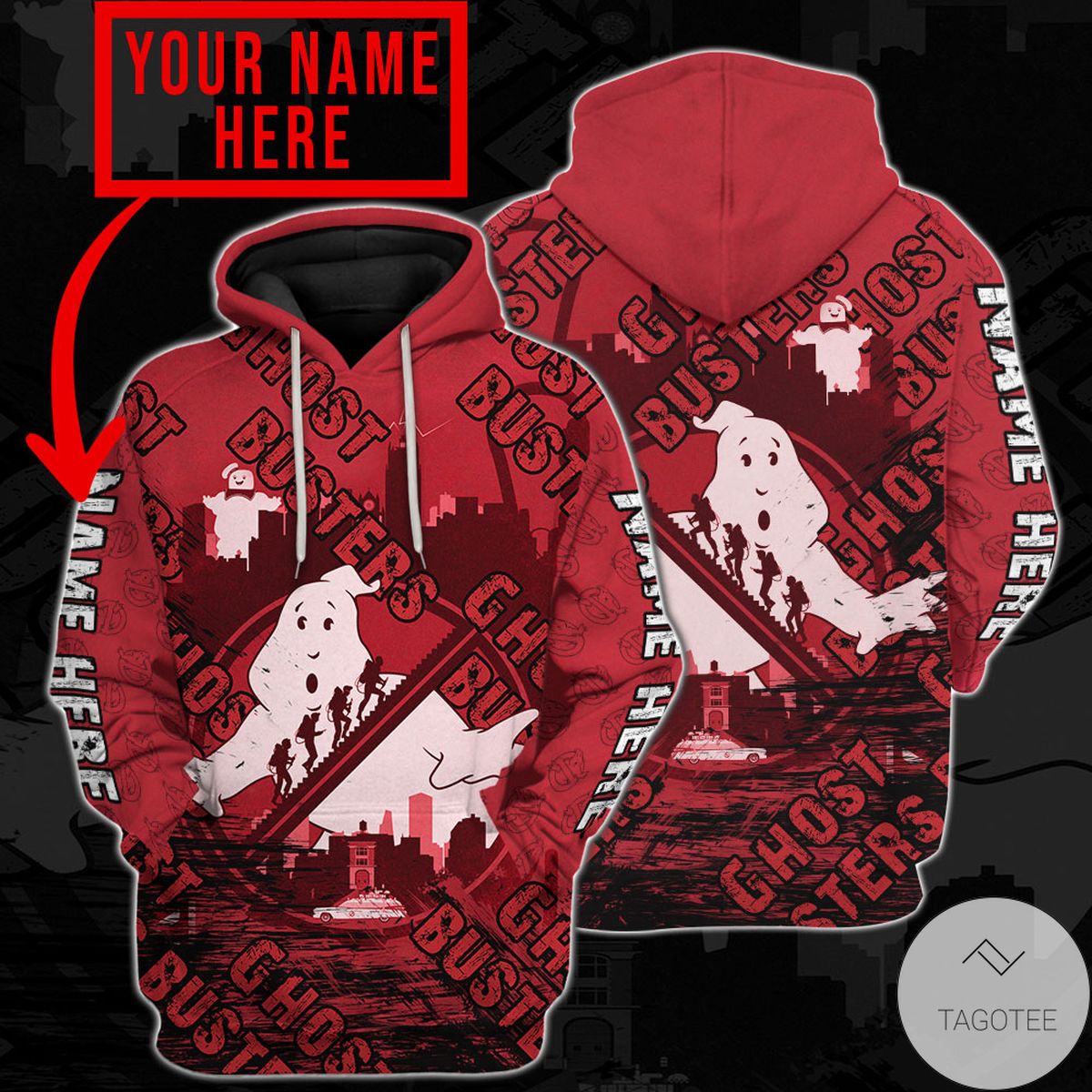 Personalized Ghostbusters Hoodie Personalized Ghostbusters Hoodie