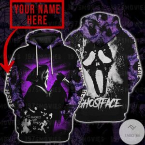 Personalized Ghostface Scream 3D Hoodie