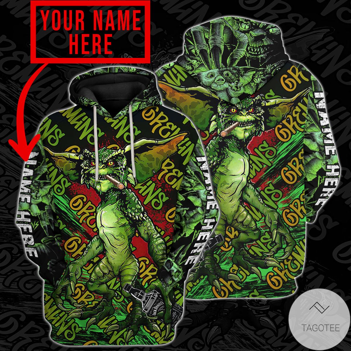 Personalized Gremlins Hoodie Personalized Gremlins Hoodie