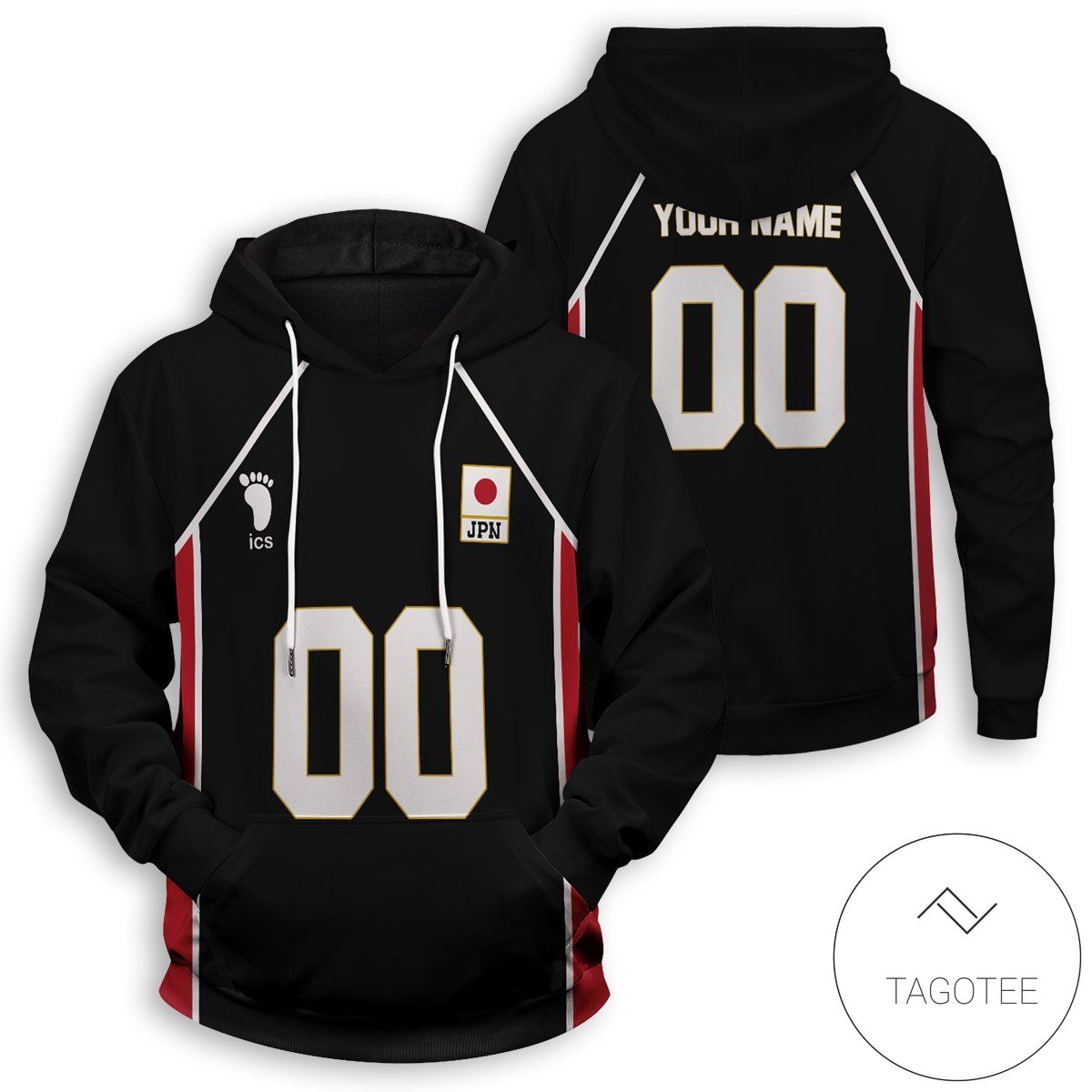 Personalized Haikyuu National Team Libero Pullover Hoodie Personalized Haikyuu National Team Libero Pullover Hoodie