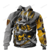 Personalized Hawthorn Hawks Custom Skull Jersey Hoodie