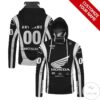 Personalized Honda Black Gaiter Mask Hoodie
