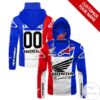 Personalized Honda Branded Mask Hoodie