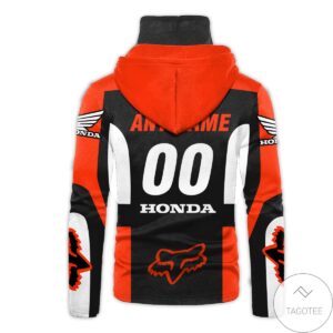 Personalized Honda Fox Branded Mask Hoodie