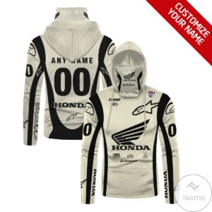 Personalized Honda Gaiter Mask Hoodie
