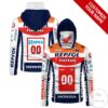 Personalized Honda Repsol Branded Mask Hoodie